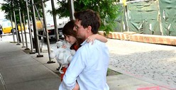 Tom Cruise Reunites with Daughter Suri in New York City