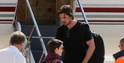 'Dark Knight Rises' -- Christian Bale, Anne Hathaway Leave Paris
