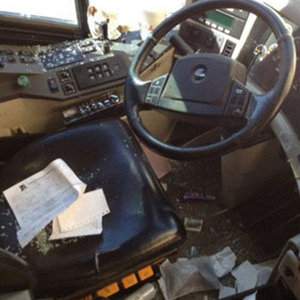 Rick Ross Tour Bus Ransacked