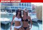 Sofia Vergara's Bikini Friend -- Horrible Decision!