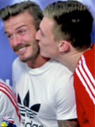 Video: David Beckham Surprises Fans In Photo Booth