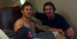 Christian Bale -- Visiting 'Dark Knight Rises' Shooting Victims in Colorado