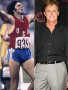 Famous Olympians -- Then & Now 