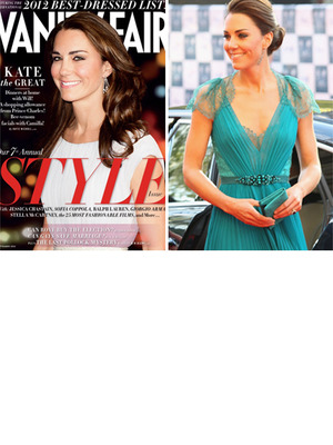 Kate Middleton Tops Vanity Fair's Best Dressed List -- With Morley Safer?