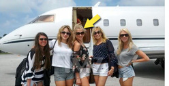Michael Phelps' Girlfriend Megan Rossee -- Private Jet-Setting, Vegas-Hopping Hobnobber