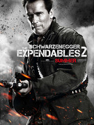 "Expendables 2" Clip -- Arnold & Bruce In Action!