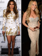 Jennifer Lopez Talks Mariah Carey on "American Idol!