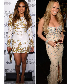 Jennifer Lopez Talks Mariah Carey on "American Idol!