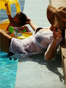 Mariah Carey Tweets Bikini Pic with Baby Monroe