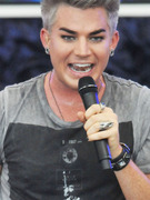 Adam Lambert Debuts Gray Hair, New Tattoo!