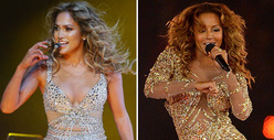 Nude Bodysuit Battle: J.Lo vs. Mel B -- Who'd You Rather?