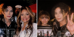 Michael Jackson's Birthday -- La Toya & Paris Jackson ... Party with MJ Impersonator