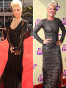 Miley Cyrus & P!nk: Who Had the Better VMA Bouffant?