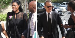 Michael Clarke Duncan Funeral -- Tom Hanks Says Goodbye