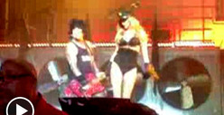 Nikki Sixx's Hot Girlfriend -- Stripper Dancin' At Motley Crue Concert [Video]