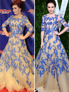 Dueling Dresses: Sharon Osbourne vs. Lily Collins!