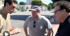 'Seinfeld' Stars Jason Alexander and Wayne Knight -- It's a TRICK OFF!!!