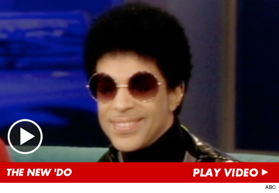 Prince's new afro