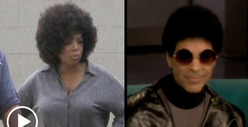 Oprah vs. Prince -- The Old-Fashioned Fro-Down
