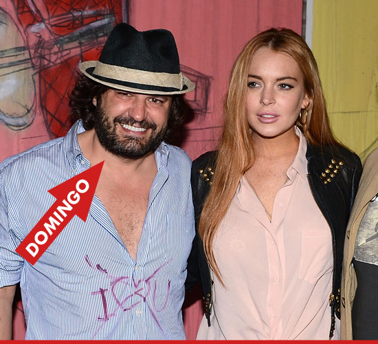 0919_domingo_zapata_lindsay_lohan_getty