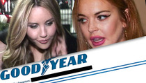 Lindsay Lohan & Amanda Bynes -- Goodyear Offers FREE DRIVING LESSONS