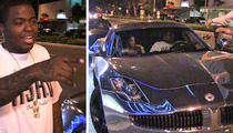 Sean Kingston -- Justin Bieber GAVE ME His Chrome Fisker Karma