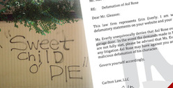 Axl Rose's Ex-Wife Backs Him Up -- Axl Didn't Graffiti My House!