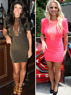 Dueling Dresses: Teresa Giudice vs. Britney Spears!
