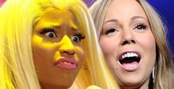 Nicki Minaj PISSED at 'American Idol' Producers -- Stop Fueling Mariah Carey! 