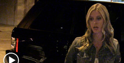 Nicky Hilton -- Range Rover SMASHED at Valet Parking