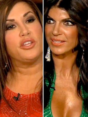 "Real Housewives" Reunion: Did Teresa's Husband Cheat with Babysitter?