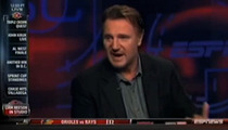 Liam Neeson Cusses on 'SportsCenter' -- I Don't Know Football