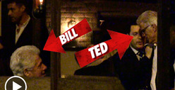 Bill Clinton Chows Down with Celebs ... The Shishito Peppers Are On Me