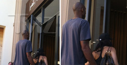 Kobe Bryant & Vanessa -- HOT LUNCH DATE 