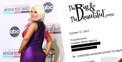 Christina Aguilera -- Plump $3 Million Offer from 'BIG' Women Dating Site