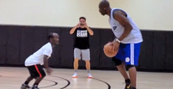 Terrell Owens HANDLED By Little Person ... In Pick-Up Basketball 