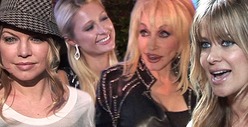Paris Hilton, Fergie, Carmen Electra -- Showing As Much Skin As Possible for Halloween