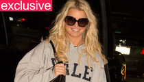 Jessica Simpson All Smiles At the Gym After Parents Split