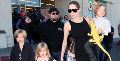 Angelia Jolie -- Not-So-Happy Halloween