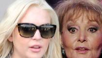 Lindsay Lohan to Barbara Walters -- Sorry, I Won't Talk About The Crash