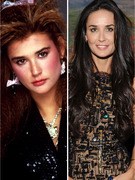 Demi Moore Turns 50 -- See The Brat Pack Then & Now!