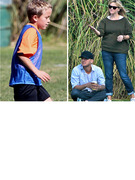 Reese Witherspoon, Ryan Phillippe Reunite For Son's Soccer Game
