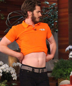 Video: Andrew Garfield Belly Dances on "Ellen"