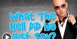 Pitbull -- Speaking In Tongues ... TWO of 'Em