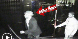 Mike Epps Club Brawl -- Security Footage Shows Comic Charging Heckler