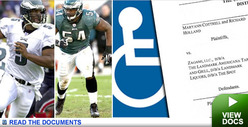 Suit Says NFLer McNabbed Disabled Kid's Space