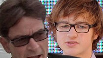 Charlie Sheen -- Angus T. Jones Is Acting Cult-ish ... 'Two and a Half Men' is Cursed