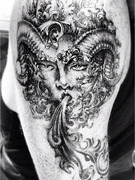 Adam Lambert Debuts Giant New Tattoo