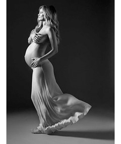 Very Pregnant Marisa Miller Goes Topless!