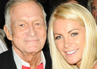 Hugh Hefner and Crystal Harris -- Married!! For Real This Time